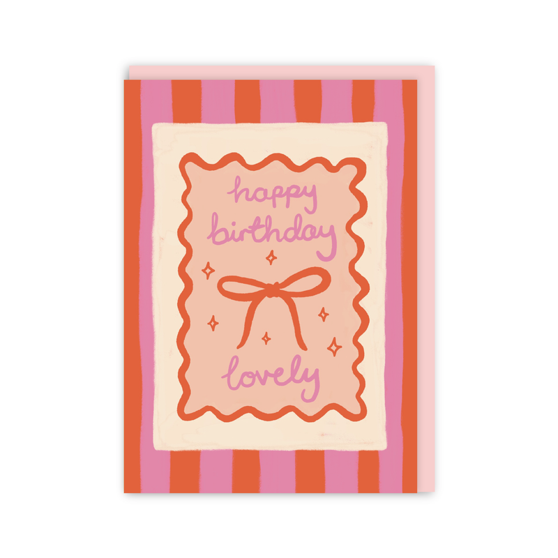 Birthday Bow Birthday Card-zoom-