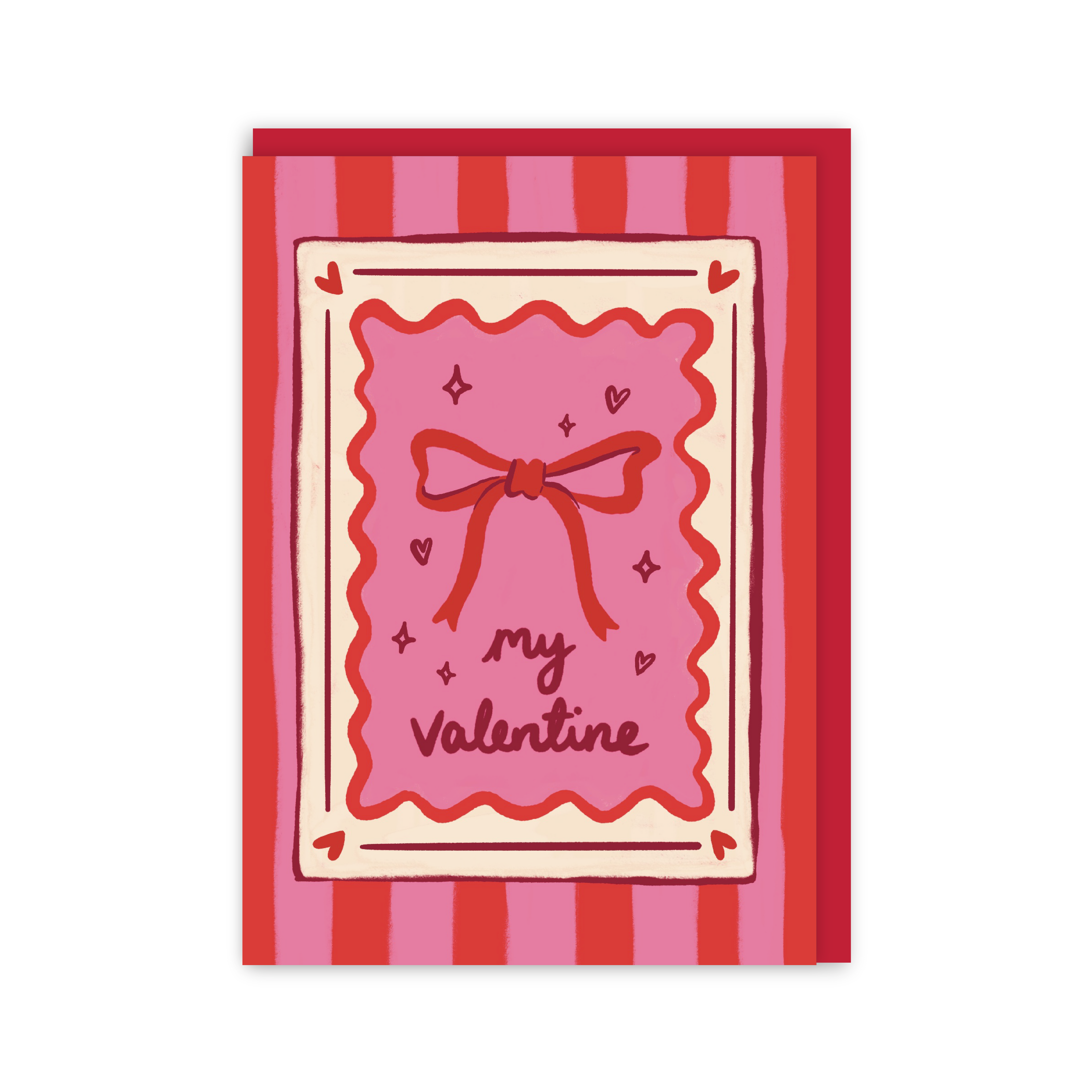Valentine's Bow Card-zoom-1