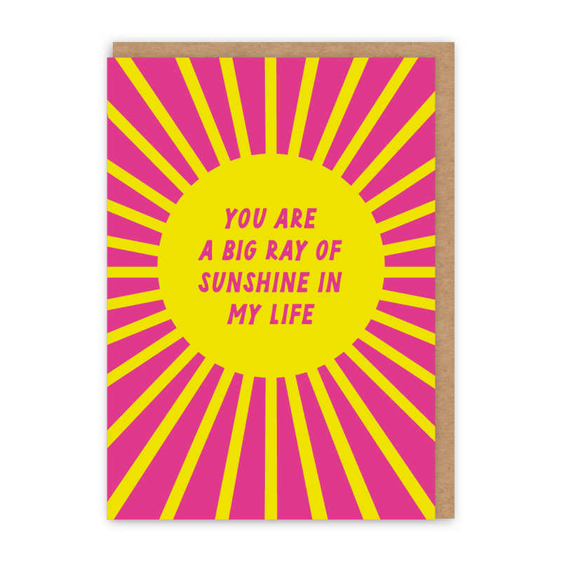 Big Ray Of Sunshine Card-zoom-