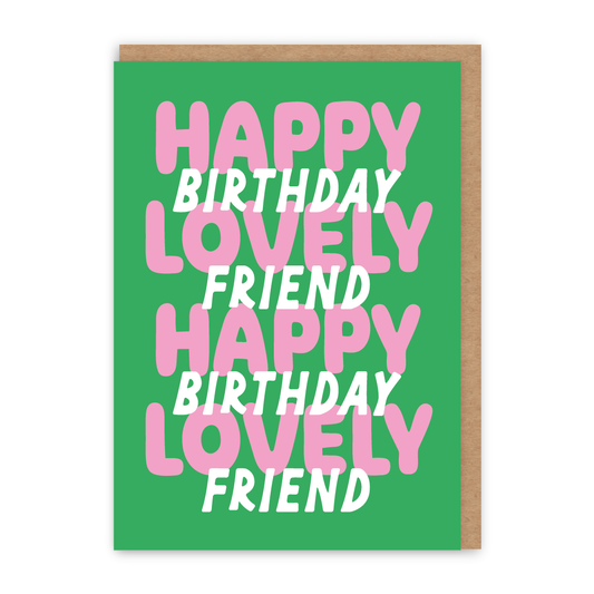 Happy Birthday Friend Card