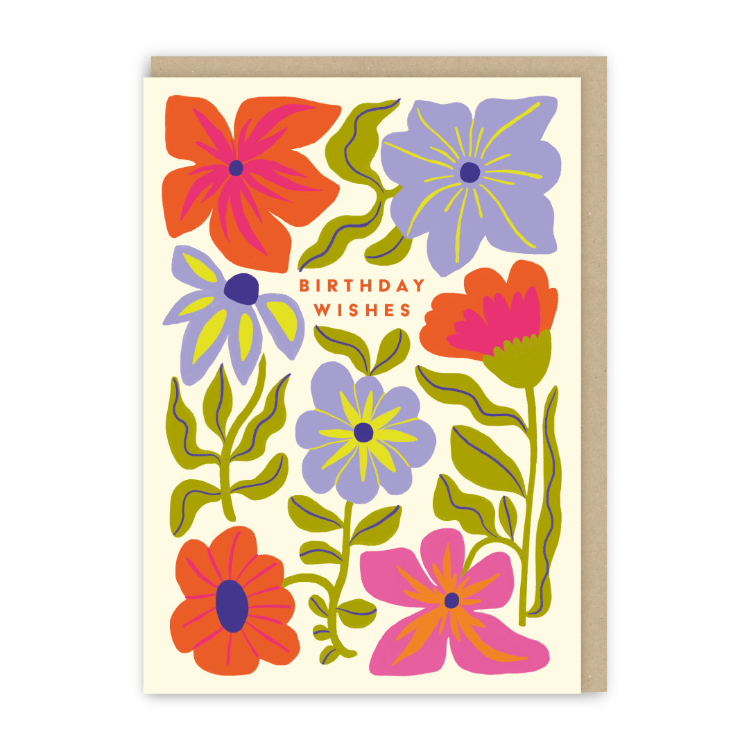 Birthday Wishes Petalscape Card-zoom-1