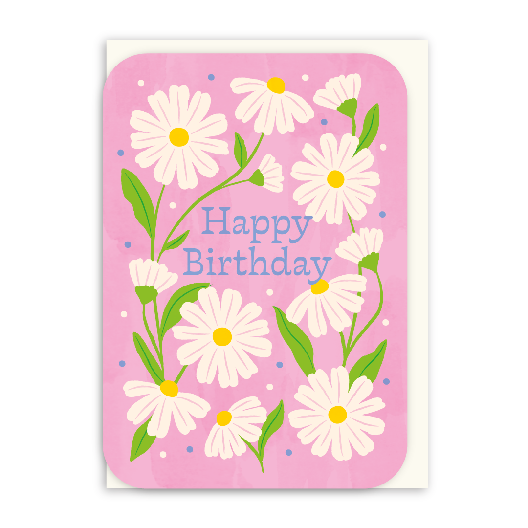 Birthday Daisies Card-1