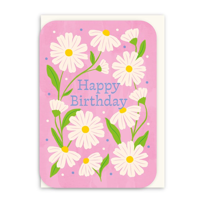 Birthday Daisies Card-zoom-
