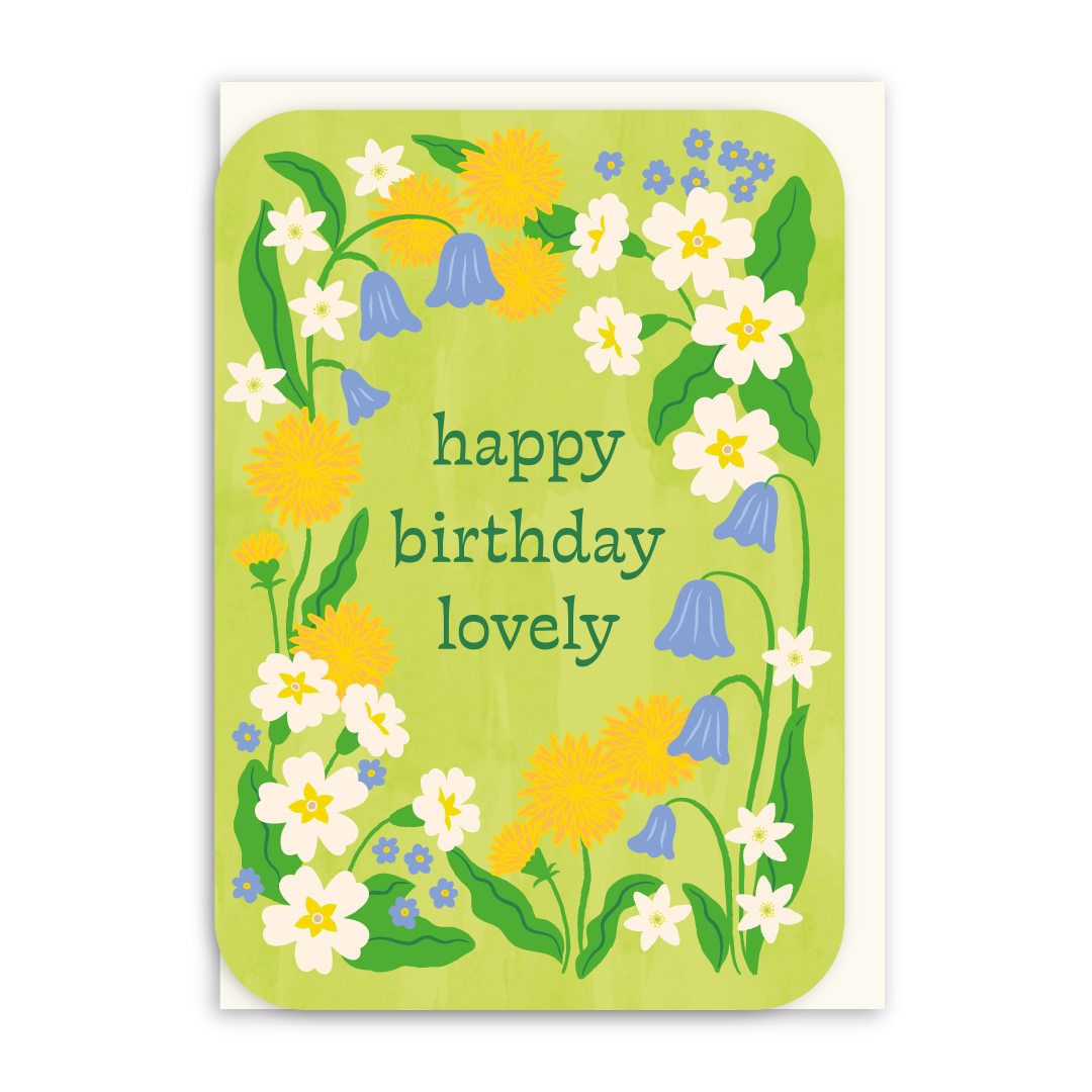 Birthday Wildflowers Card-1