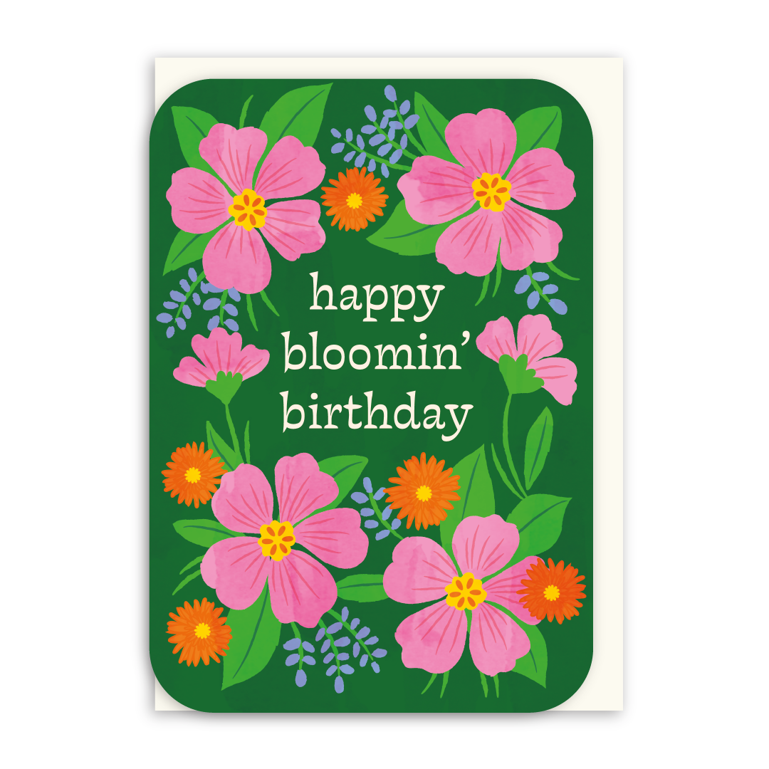 Happy Bloomin Birthday Card-zoom-1