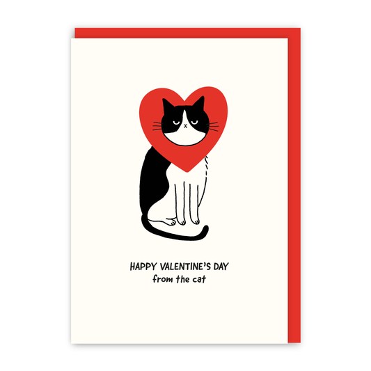 Happy Valentine's From The Cat