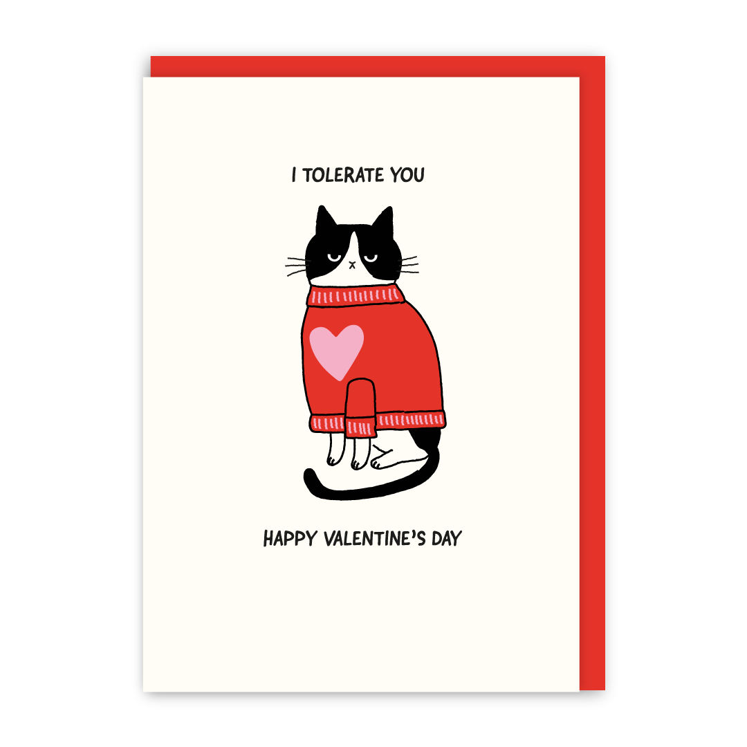 I Tolerate You Valentine's Card-zoom-1