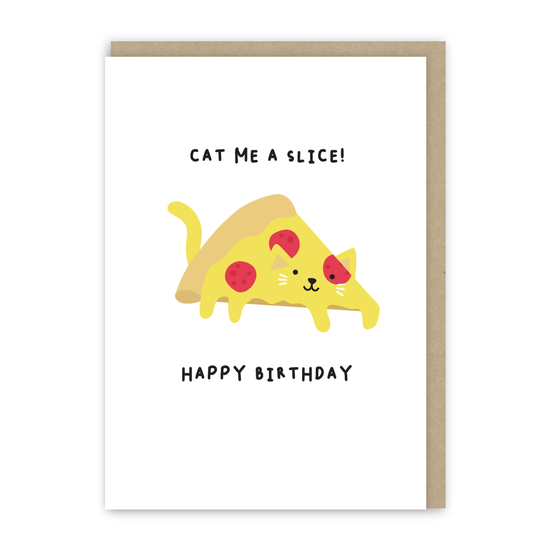 Cat Pizza Slice Card-zoom-1