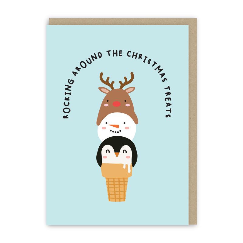 Christmas Treats Mini Christmas Card-zoom-