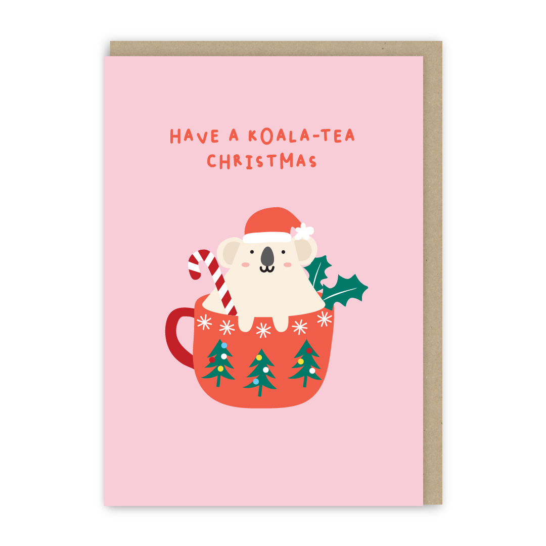 Koala-tea Mini Christmas Card-zoom-1