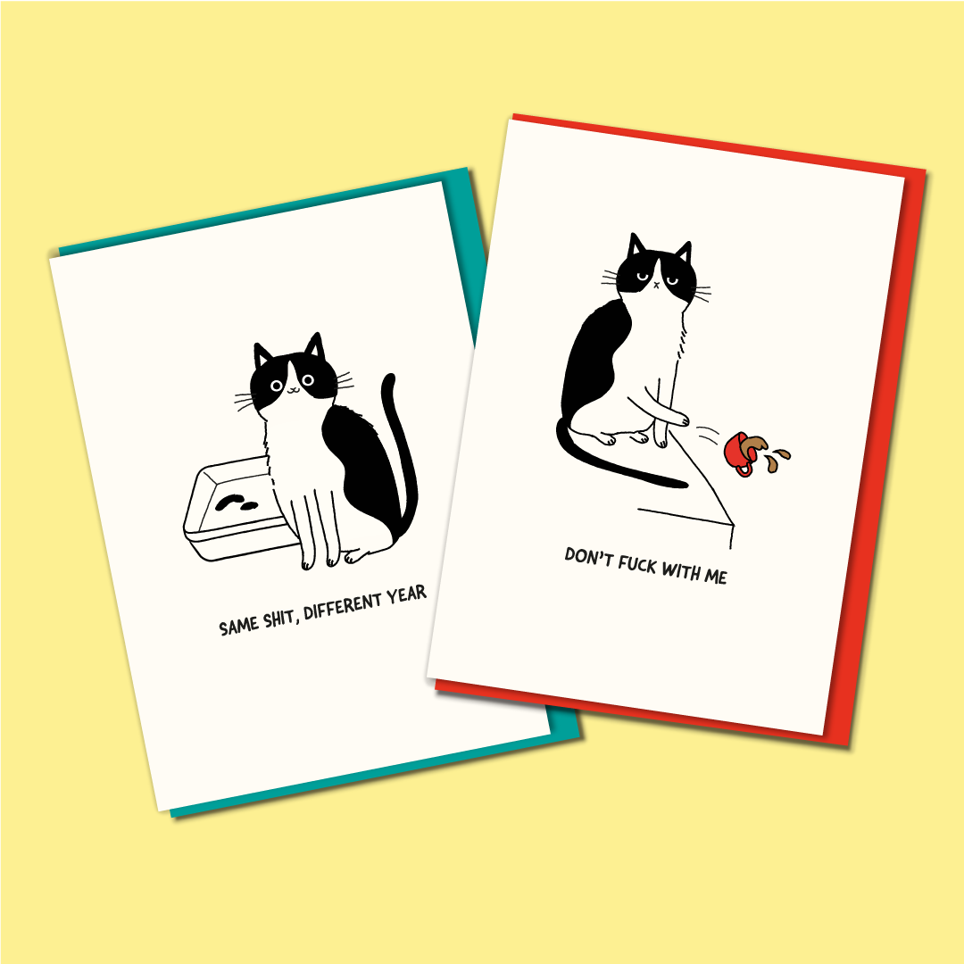 The Cats Meow Card