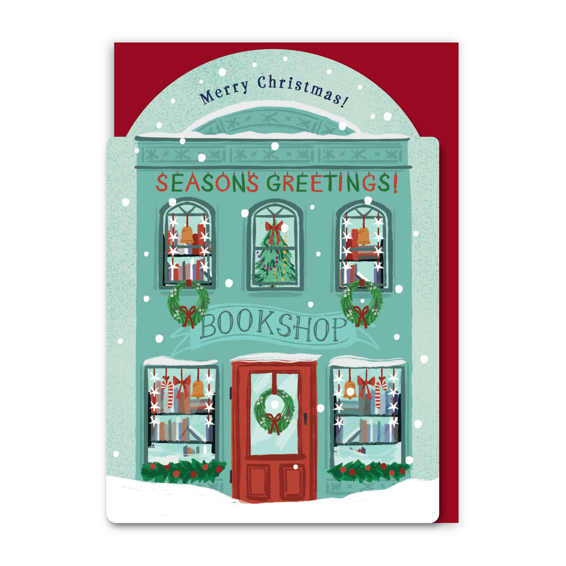 Christmas Bookshop Card-1