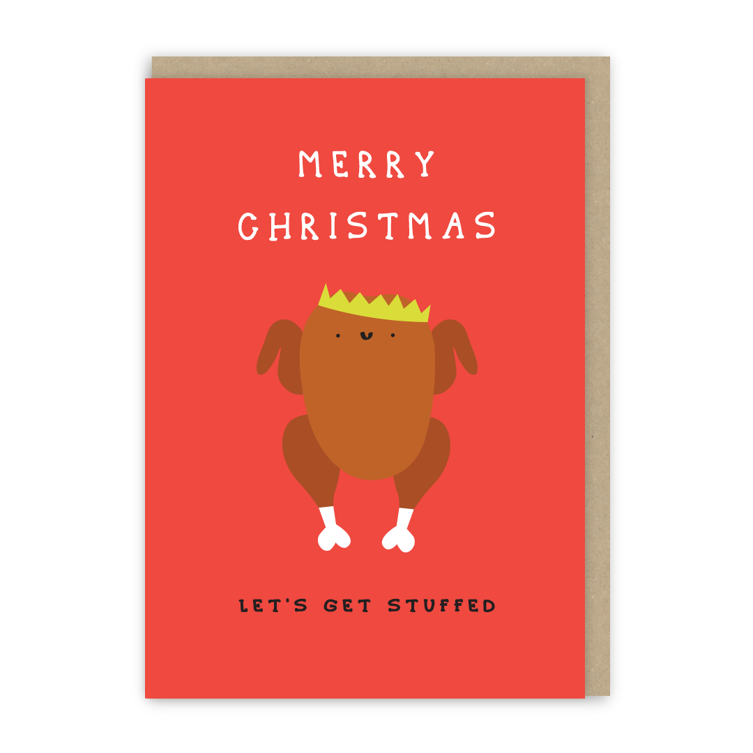 Let's get Stuffed Christmas Card-zoom-1
