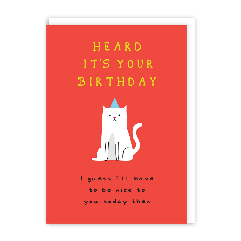 Nice Cat Birthday Card-zoom-