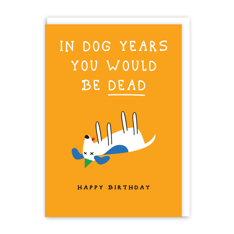 Dead Dog Birthday Card-zoom-