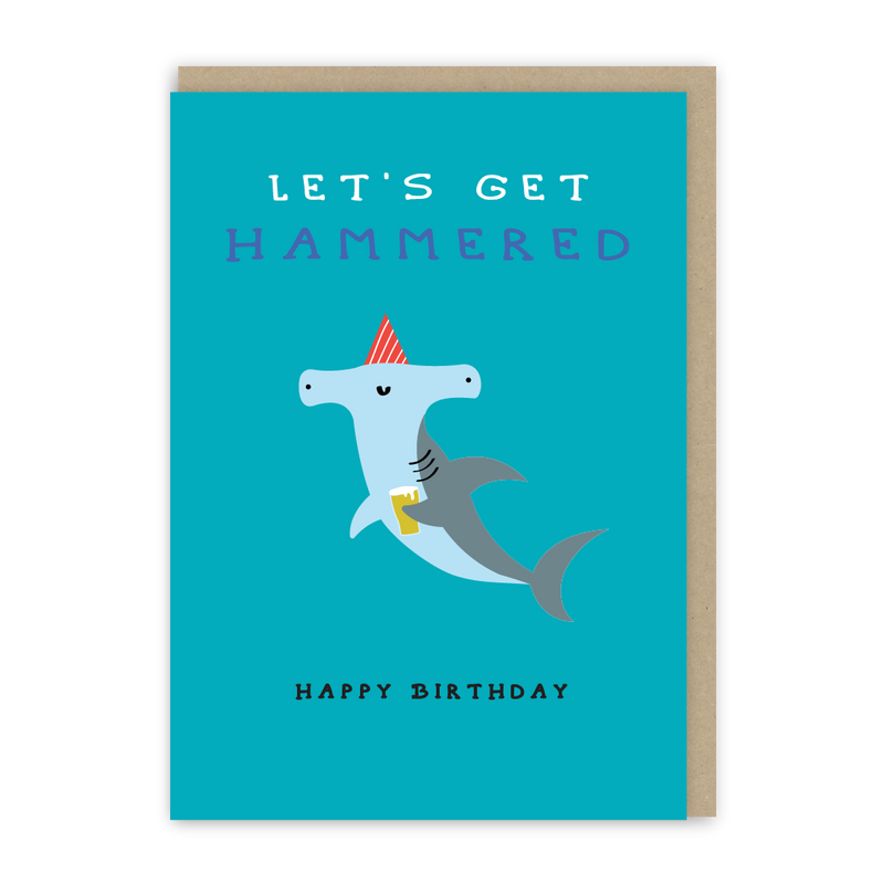 Get Hammered Birthday Card-zoom-