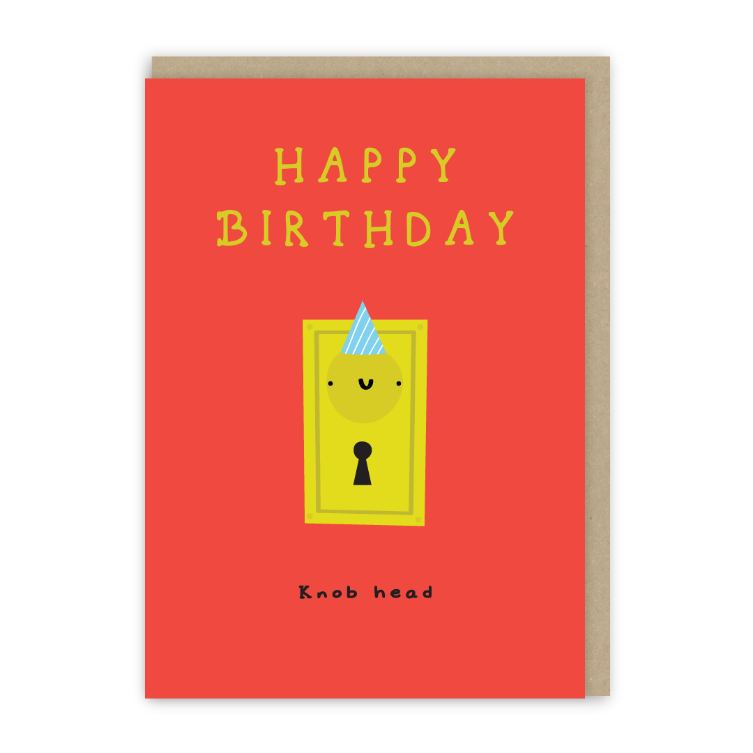 Knob Head Birthday Card-zoom-1