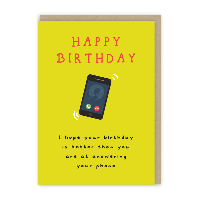 Answer Phone Birthday Card-zoom-