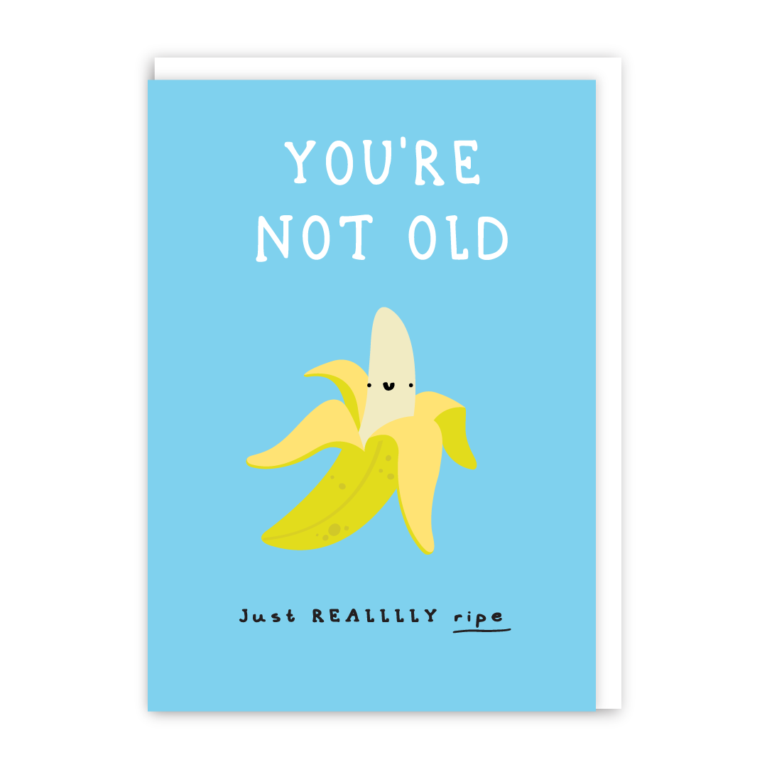 Ripe Banana Birthday Card