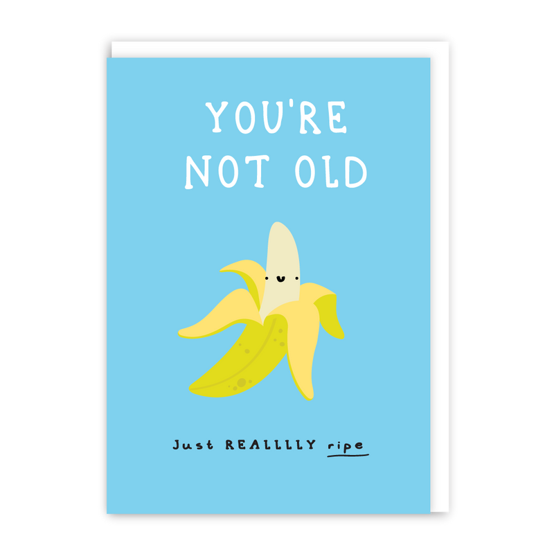 Ripe Banana Birthday Card-zoom-
