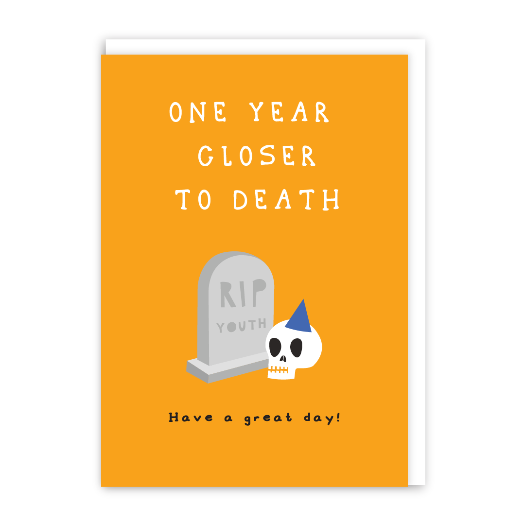 RIP Youth Birthday Card
