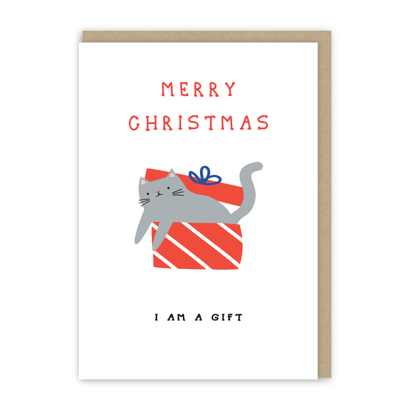 I Am A Gift Christmas Card-zoom-