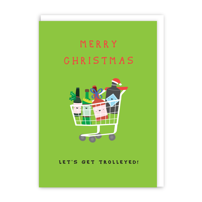 Let's Get Trolleyed Christmas Cards-zoom-