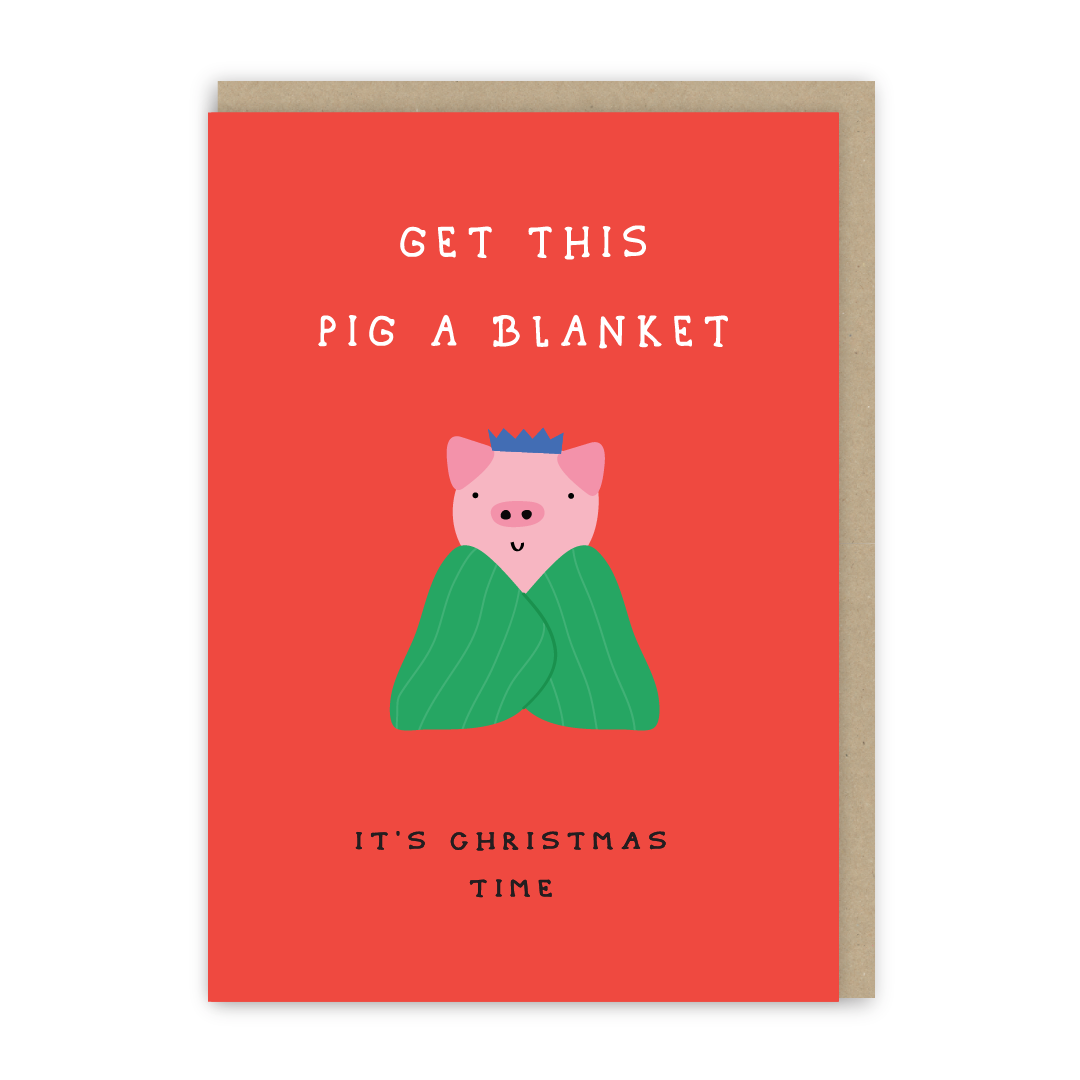 Pig Blanket Christmas Card-zoom-1