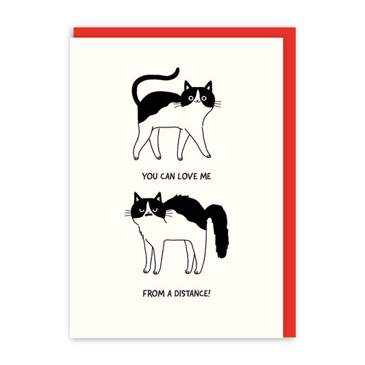 Love Me From a Distance Card