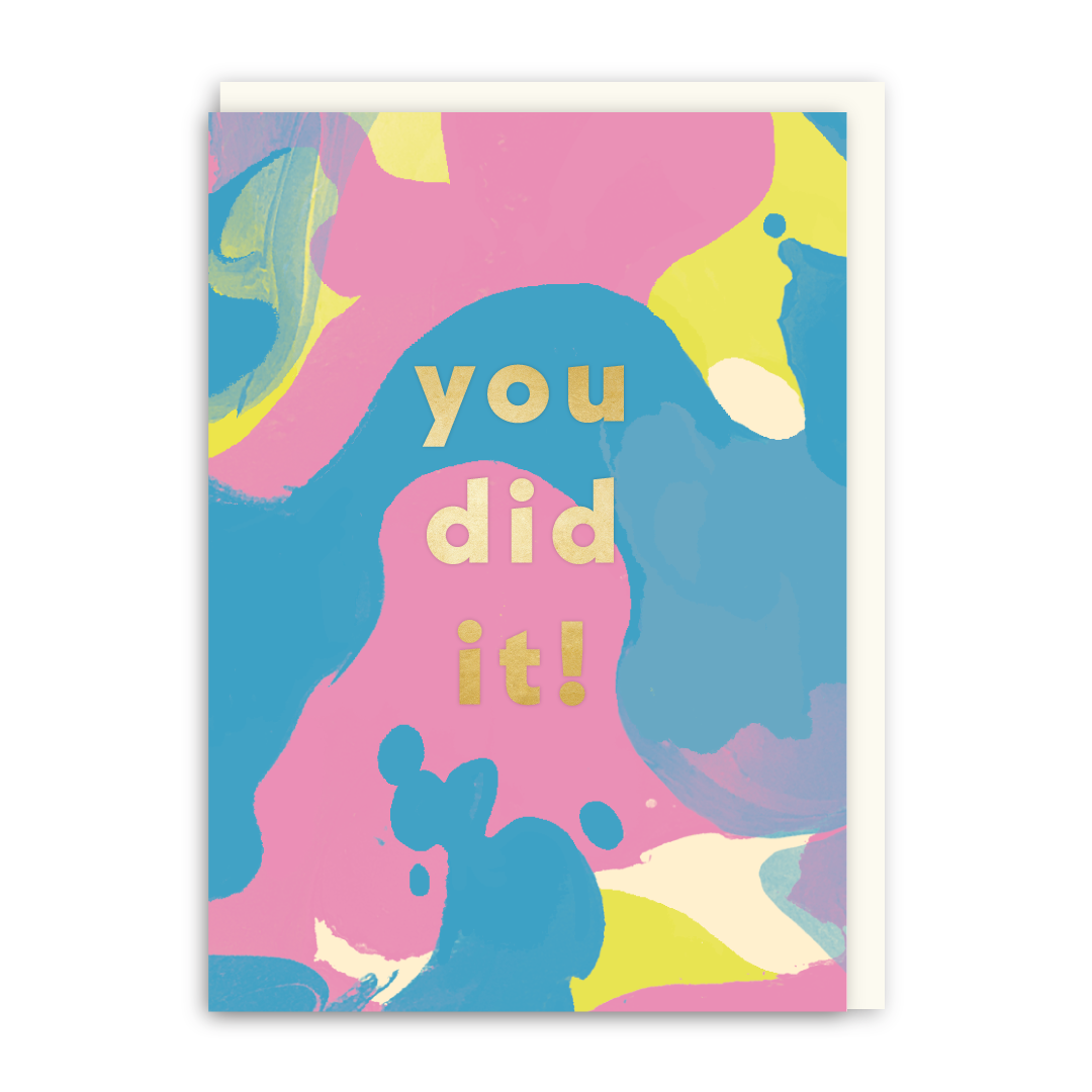 You Did It! Card