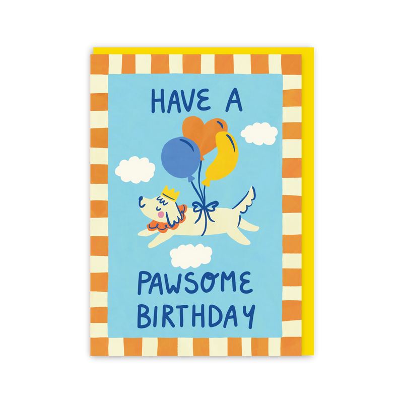 Balloon Dog Birthday Card-zoom-