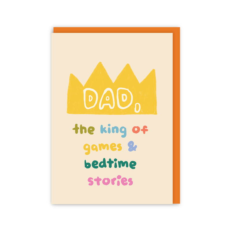 King Of Games Father's Day Card-zoom-