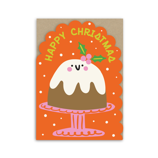 Pudding Christmas Card