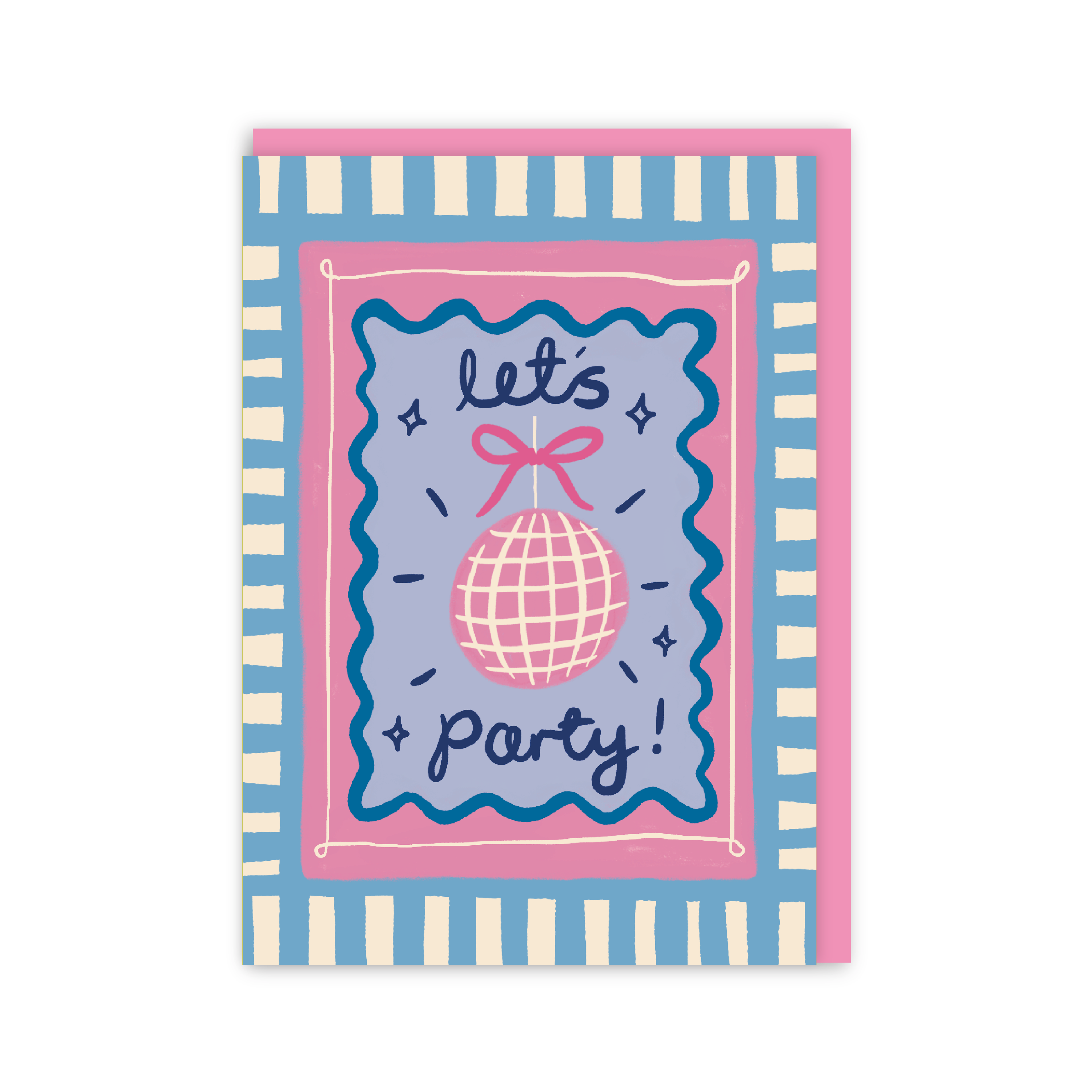 Party Disco Ball Birthday Card-zoom-1