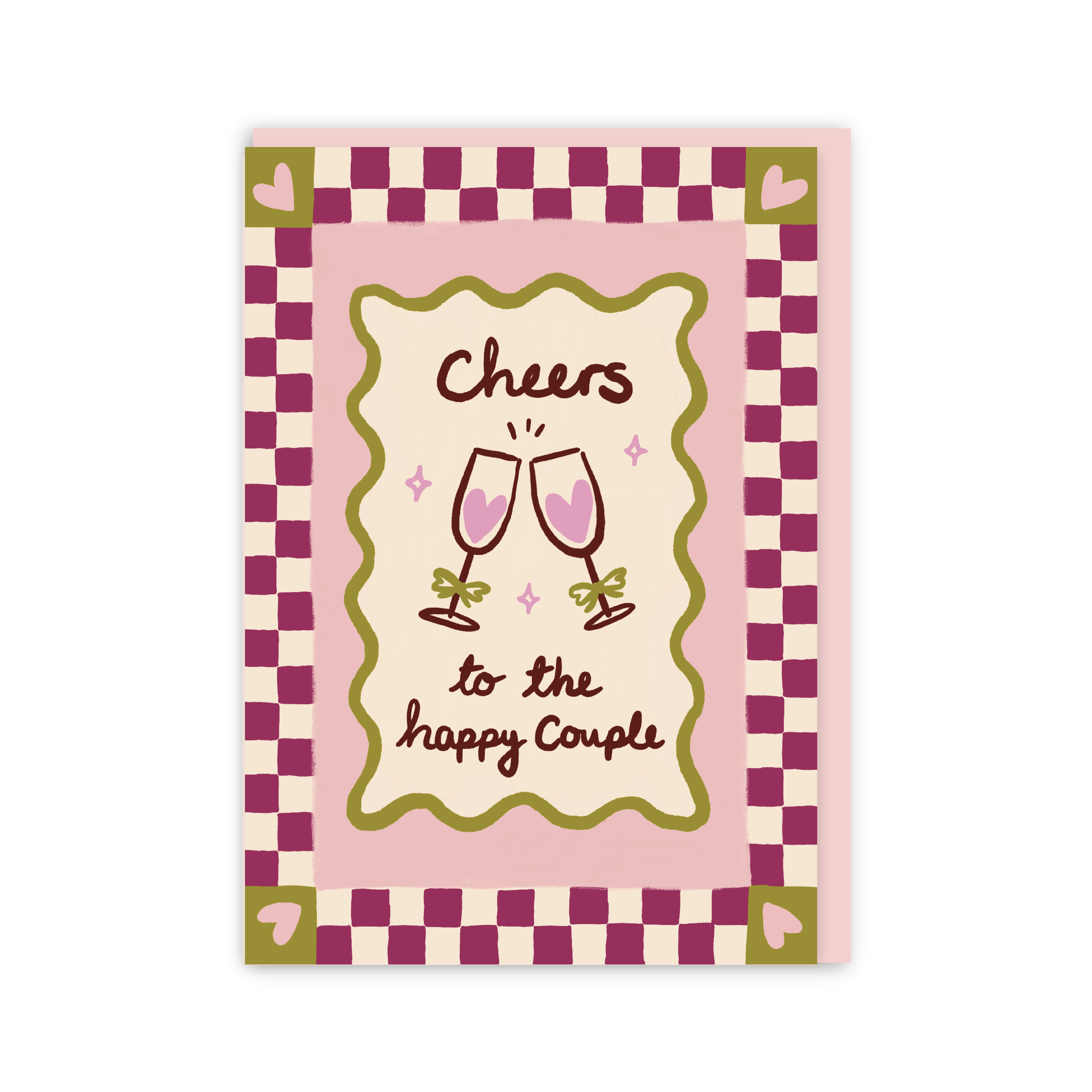 Cheers Wedding Card