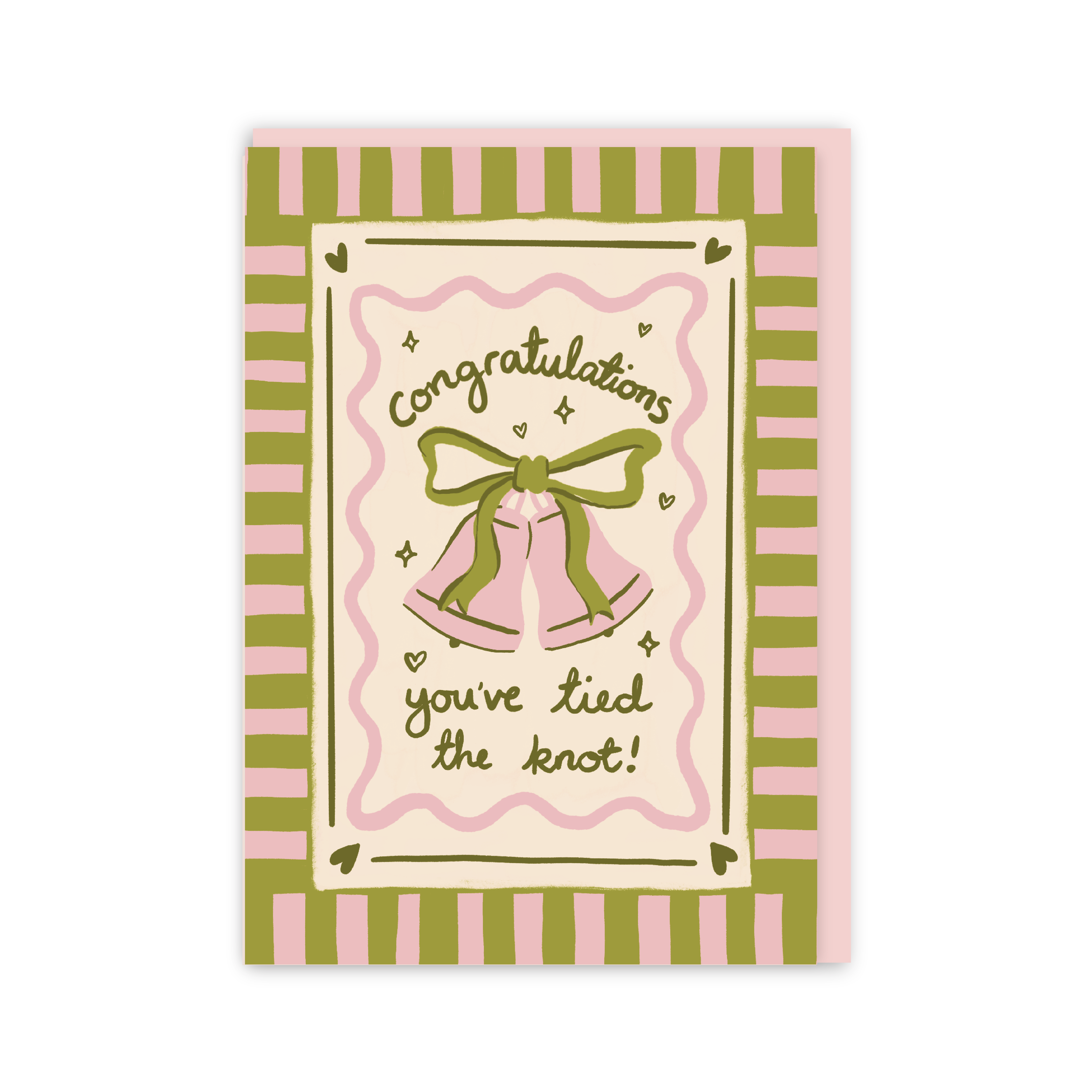 Tied The Knot Wedding Card