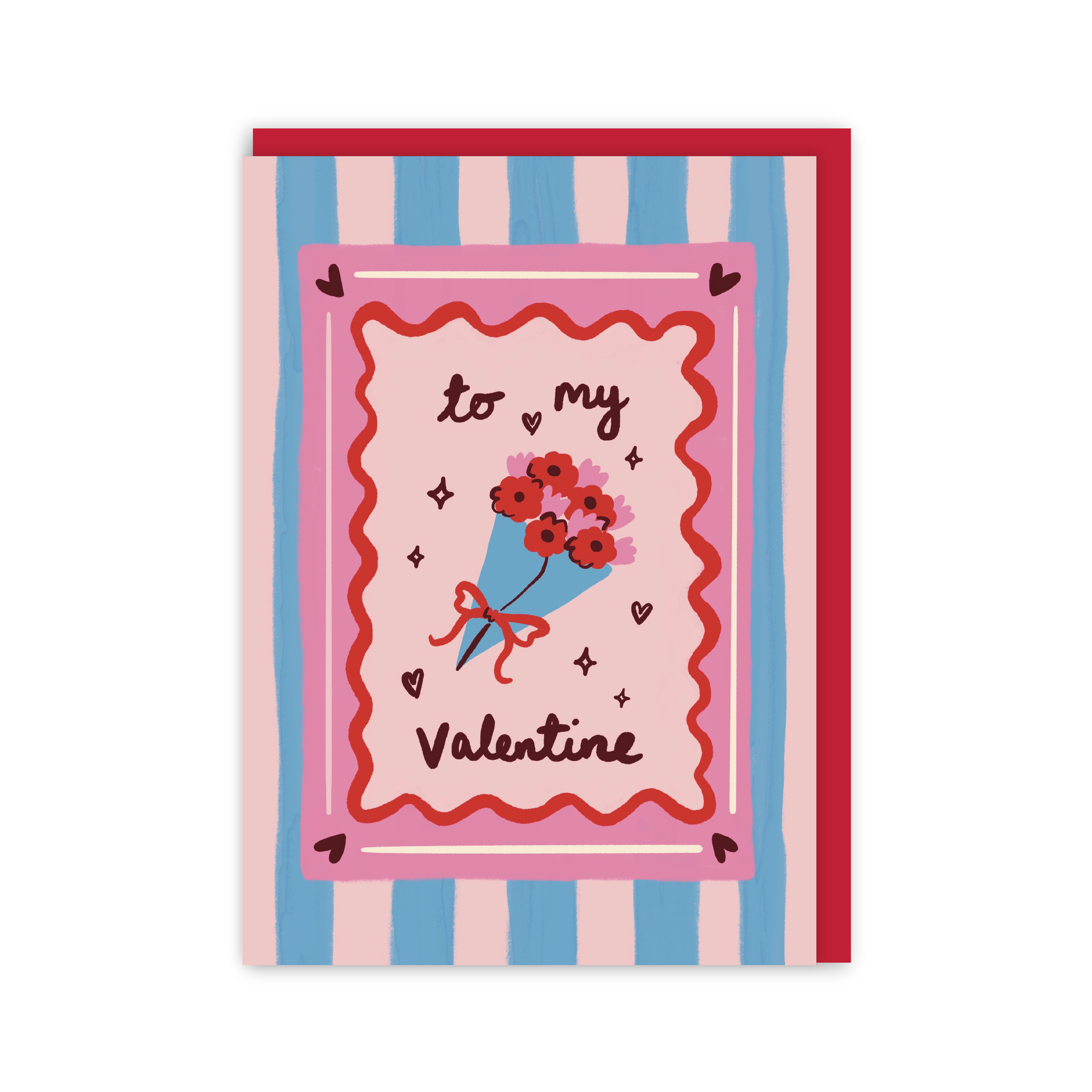 Bouquet Valentine's Card-zoom-1