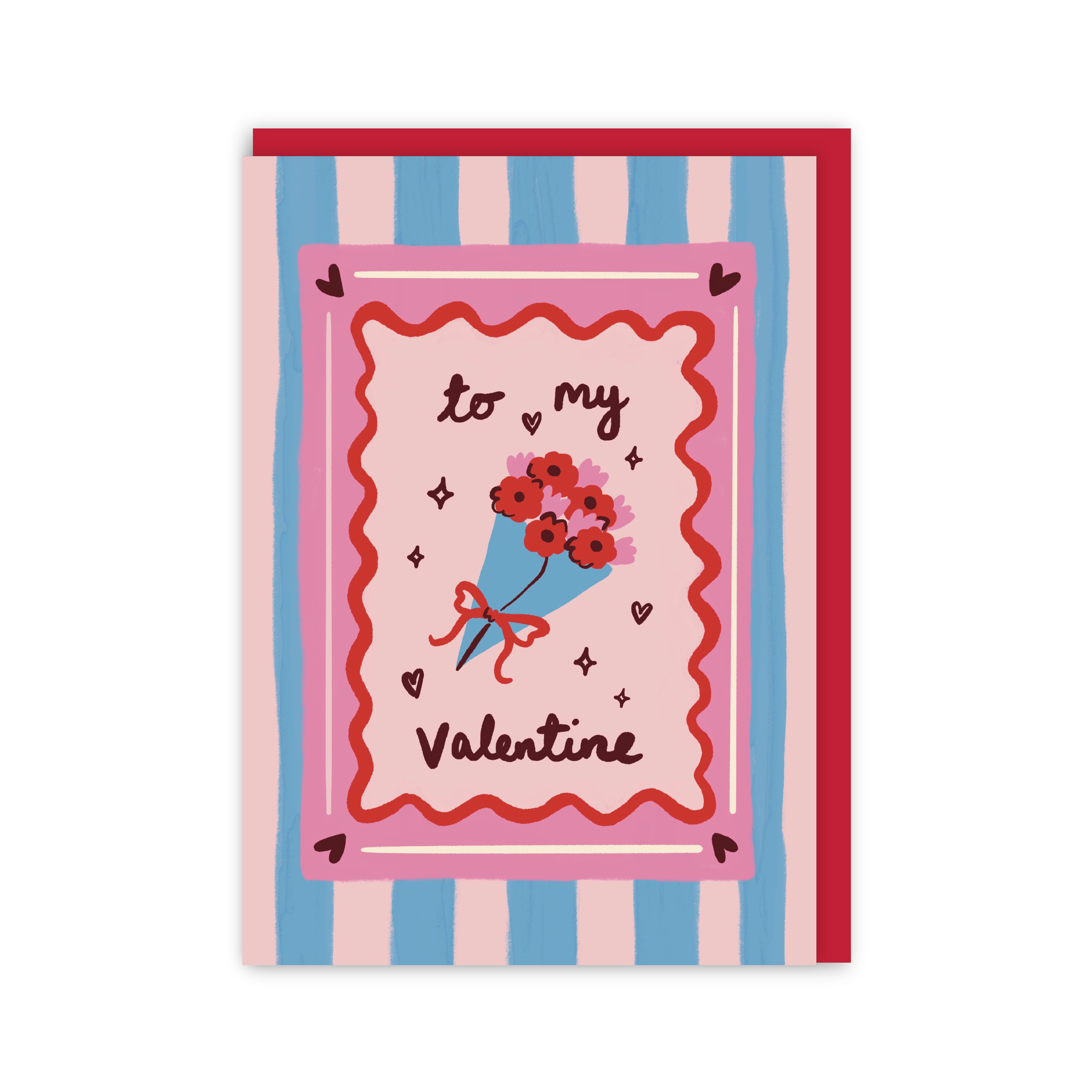 Bouquet Valentine's Card