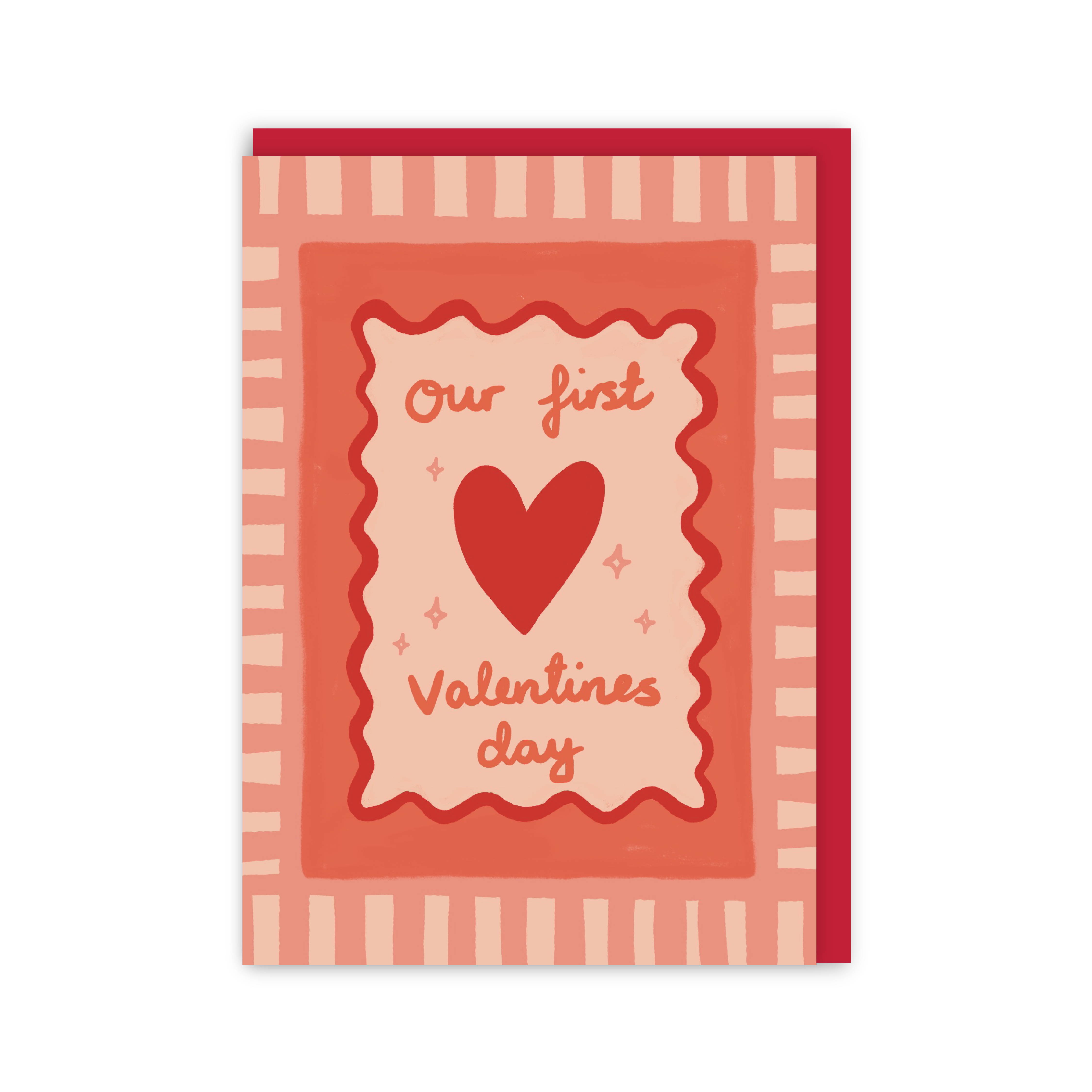 Our First Valentine's Card