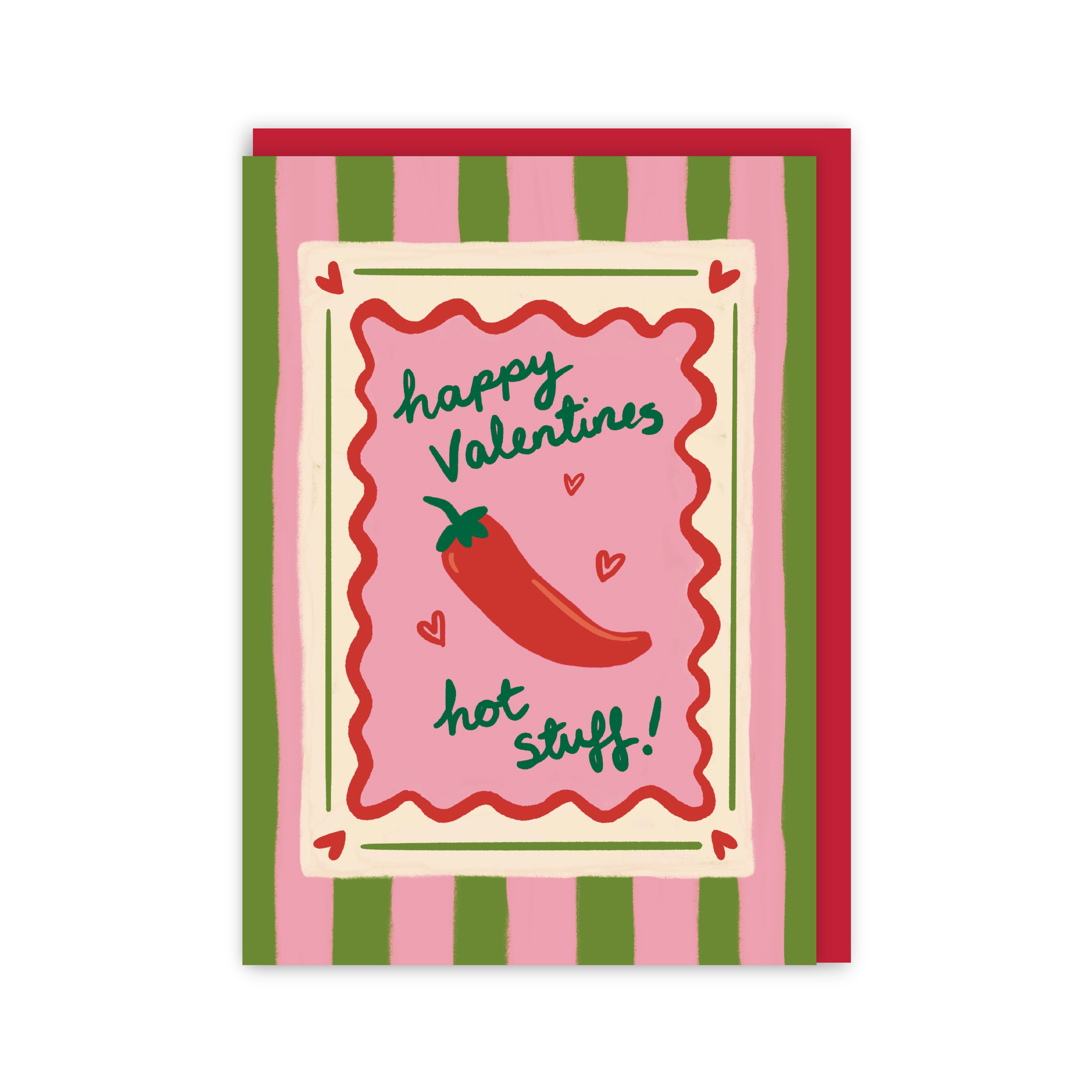 Hot stuff Valentine's Card