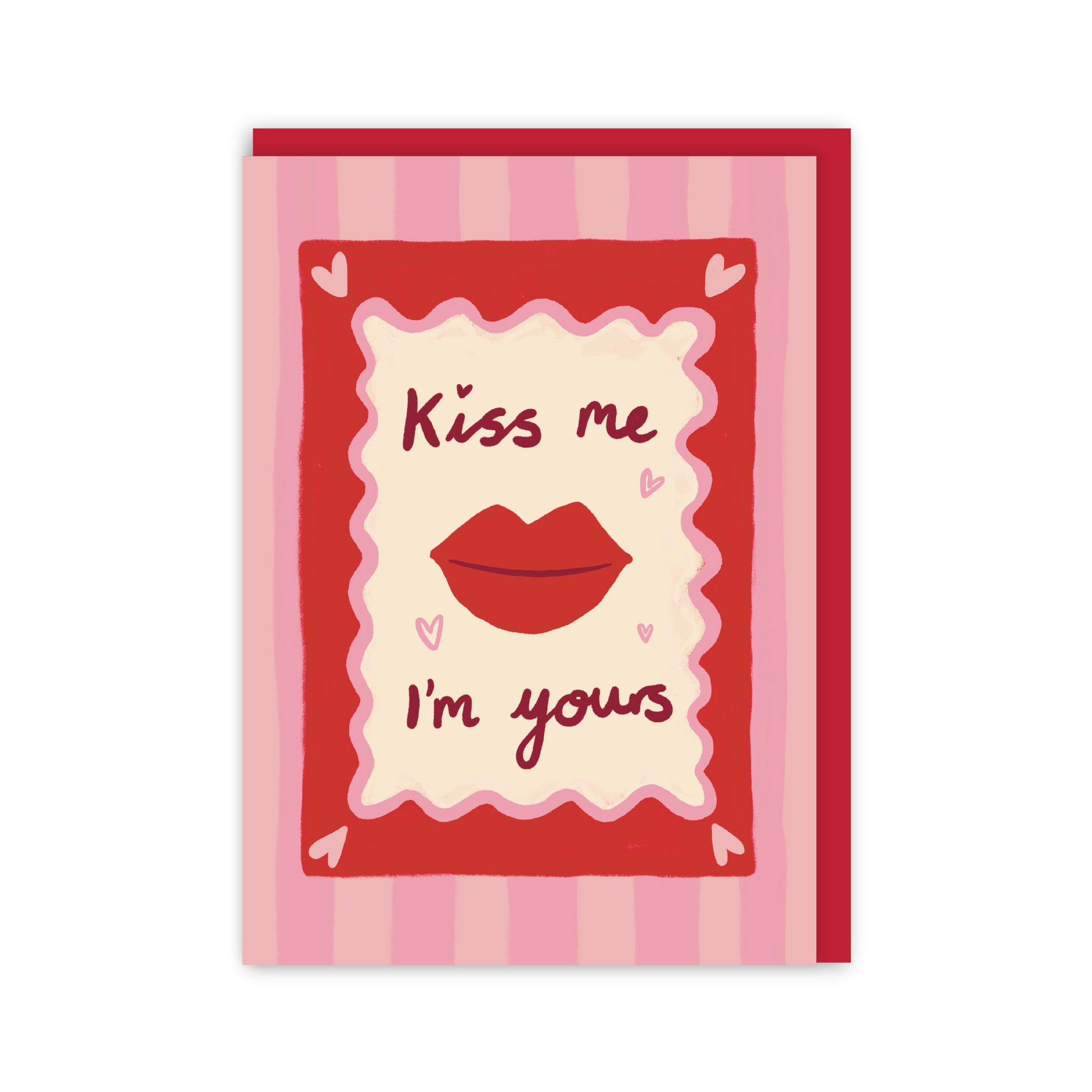 Kiss Me Valentine's Card-1
