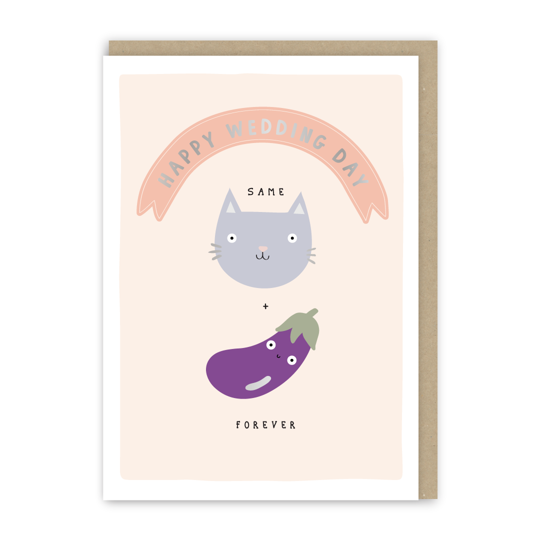 Same Forever Wedding Card