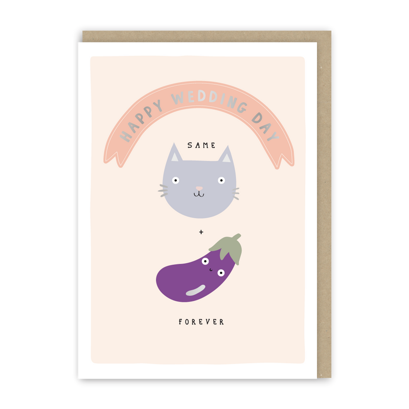 Same Forever Wedding Card-zoom-