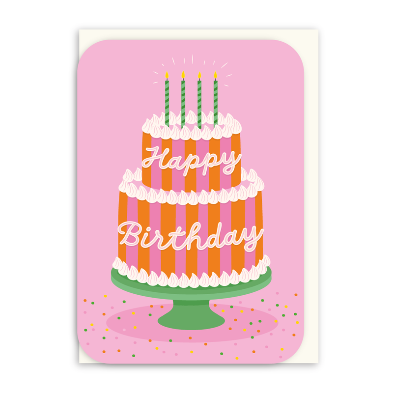 STRIPY CAKE BIRTHDAY CARD-zoom-