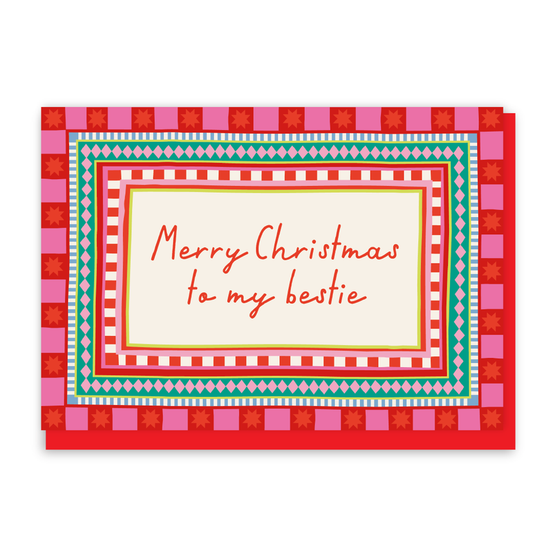Christmas Bestie Cosy Christmas Card-zoom-