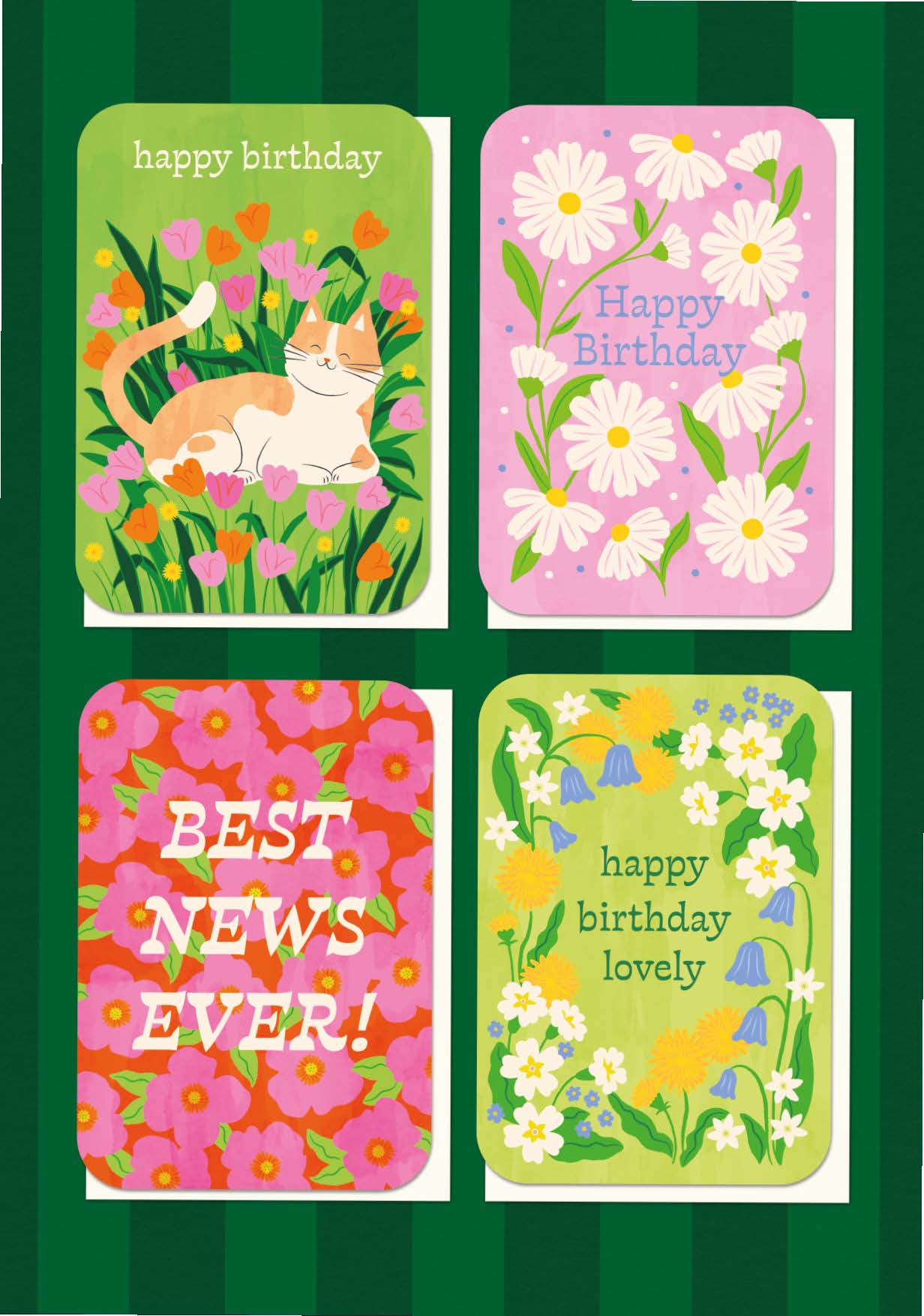 Birthday Stripe Darling Card-zoom-2