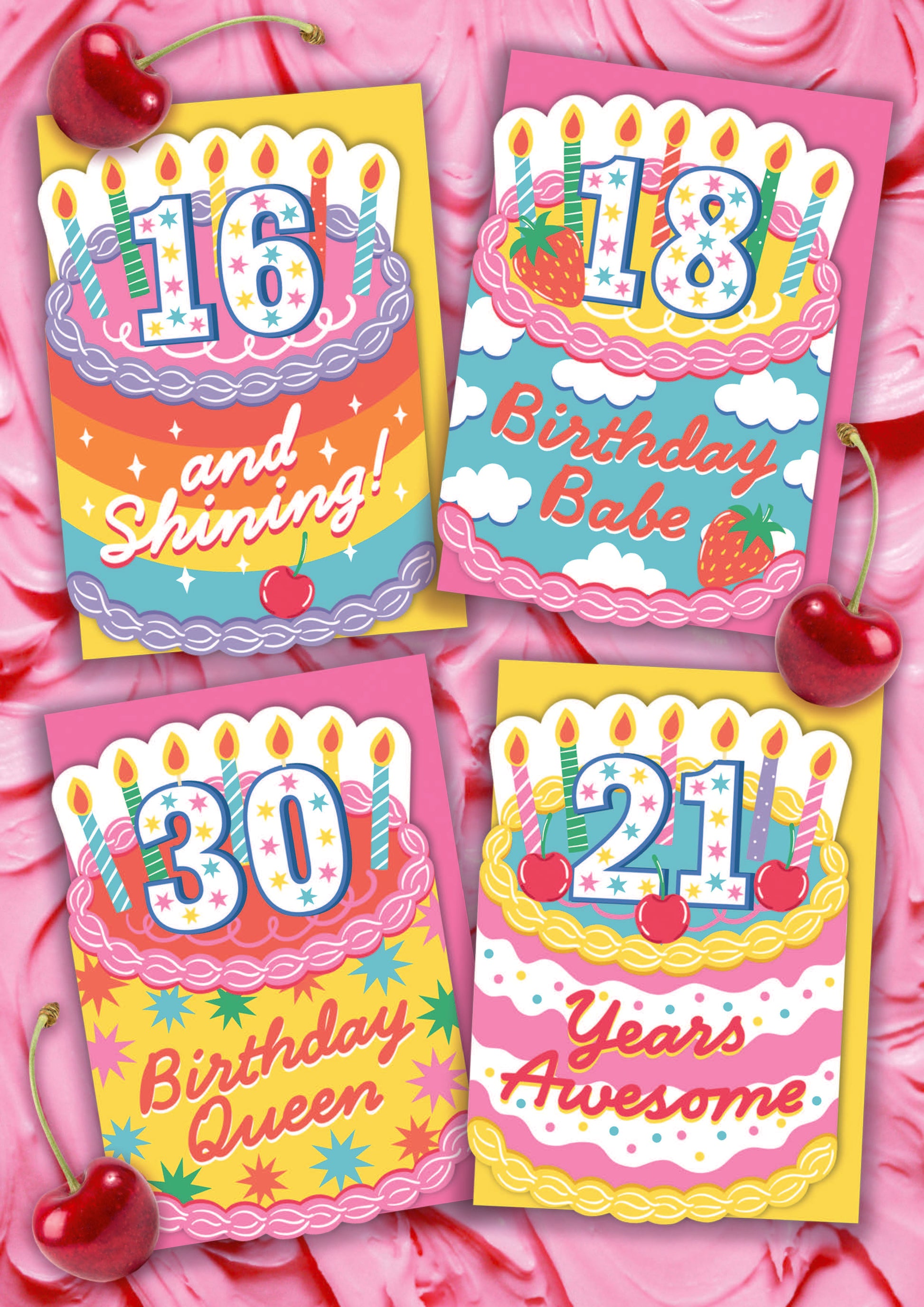 21 Years Awesome Birthday Card-2