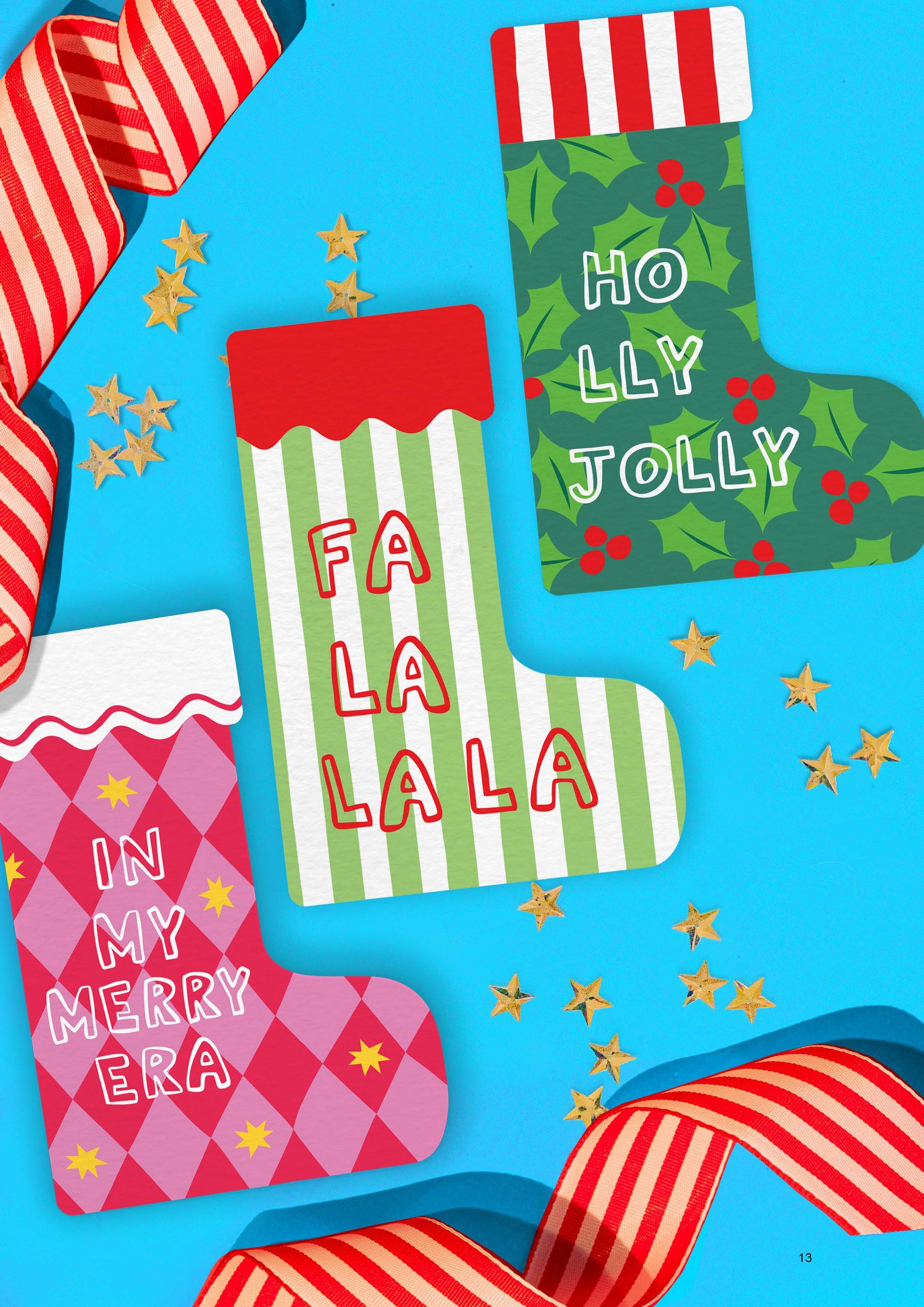Fa La La Christmas Card-2