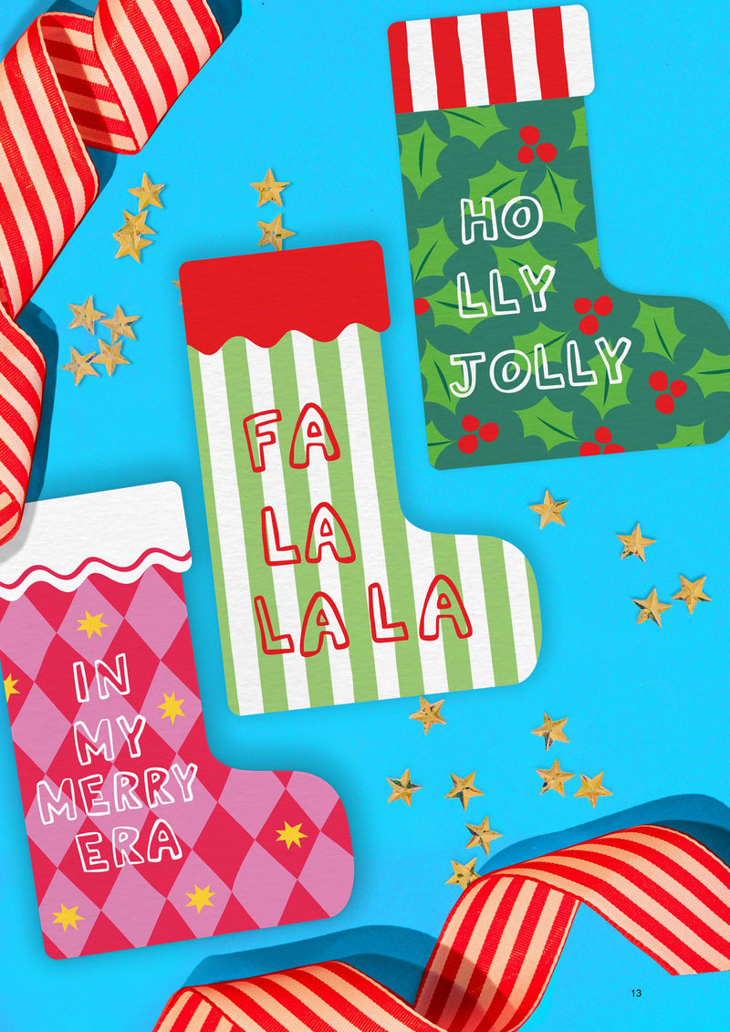 Fa La La Christmas Card-zoom-