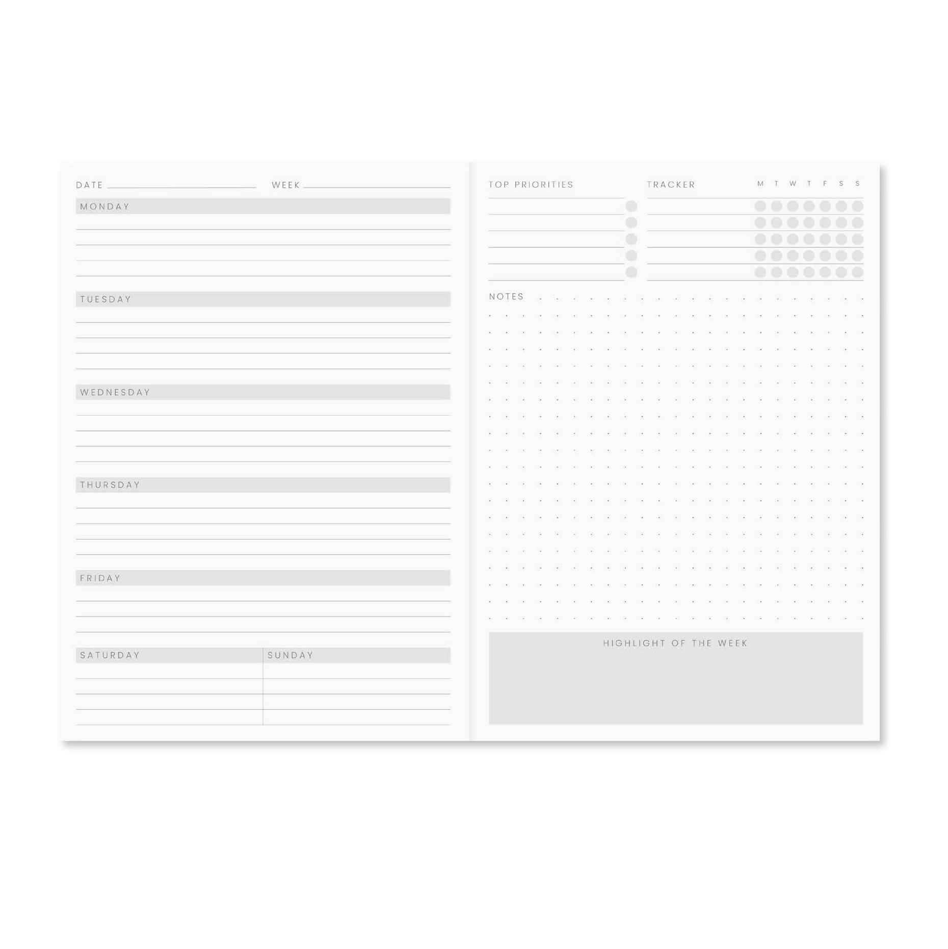 Reverie Weekly Planner